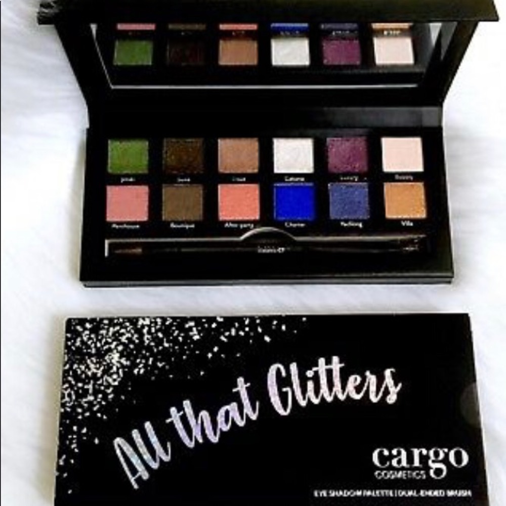 New Cargo All That Glitters eye shadow palette 🎨